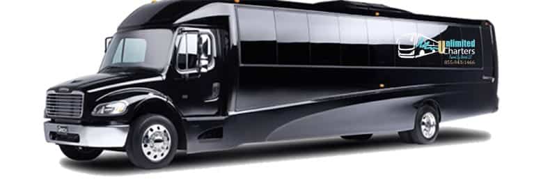 30 passenger party bus exterior