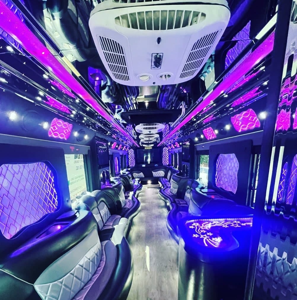 Charter bus providing convention transportation in Pittsburgh