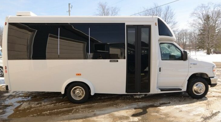 Rent a 10-Passenger Party Bus with Unlimited Charters