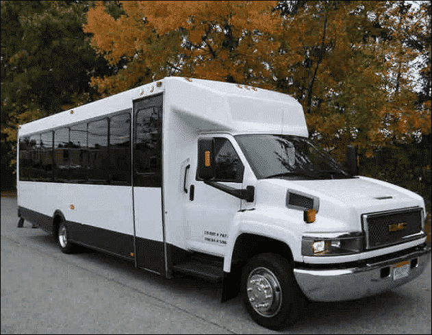 15 passenger party bus rental - Unlimited Charters