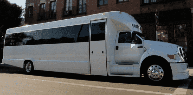 30 Passenger Party Bus Rental - Unlimited Charters