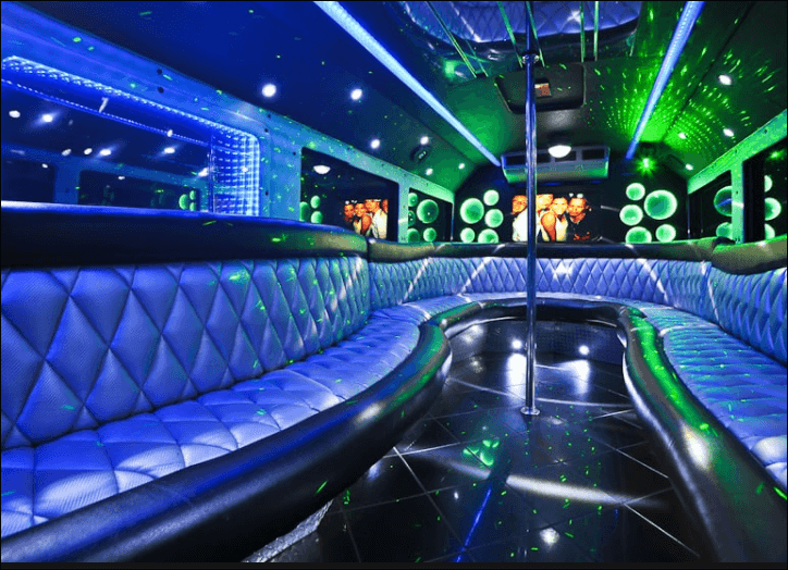 40 Passenger Party Bus Rental - Unlimited Charters
