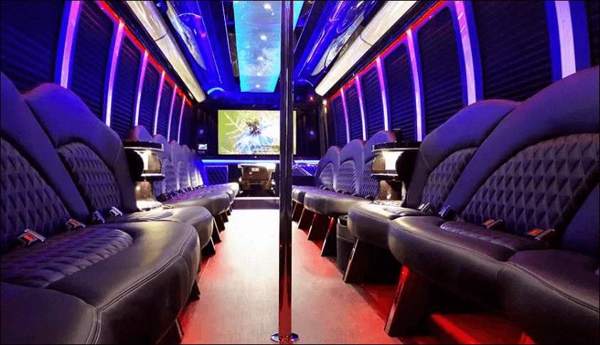 45 Passenger Party Bus Unlimited Charters