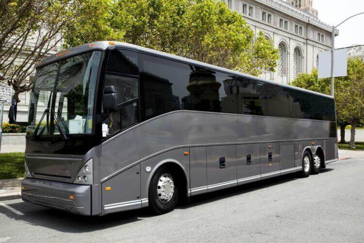 Unlimited Charters Tradeshow Charter Bus