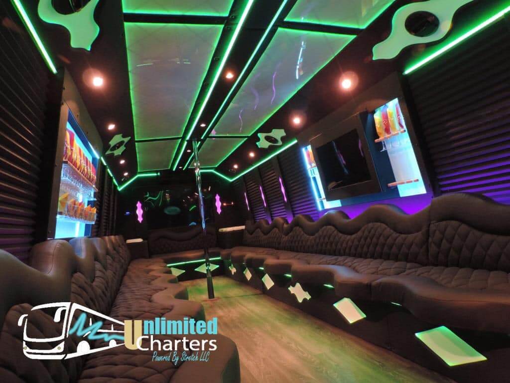 36 Passenger Prom Party Bus - Unlimited Charters