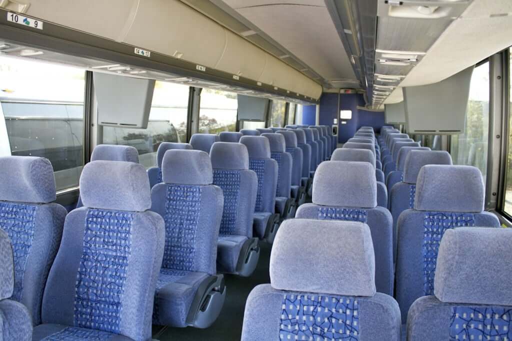 56 Passenger Coach Bus - Unlimited Charters