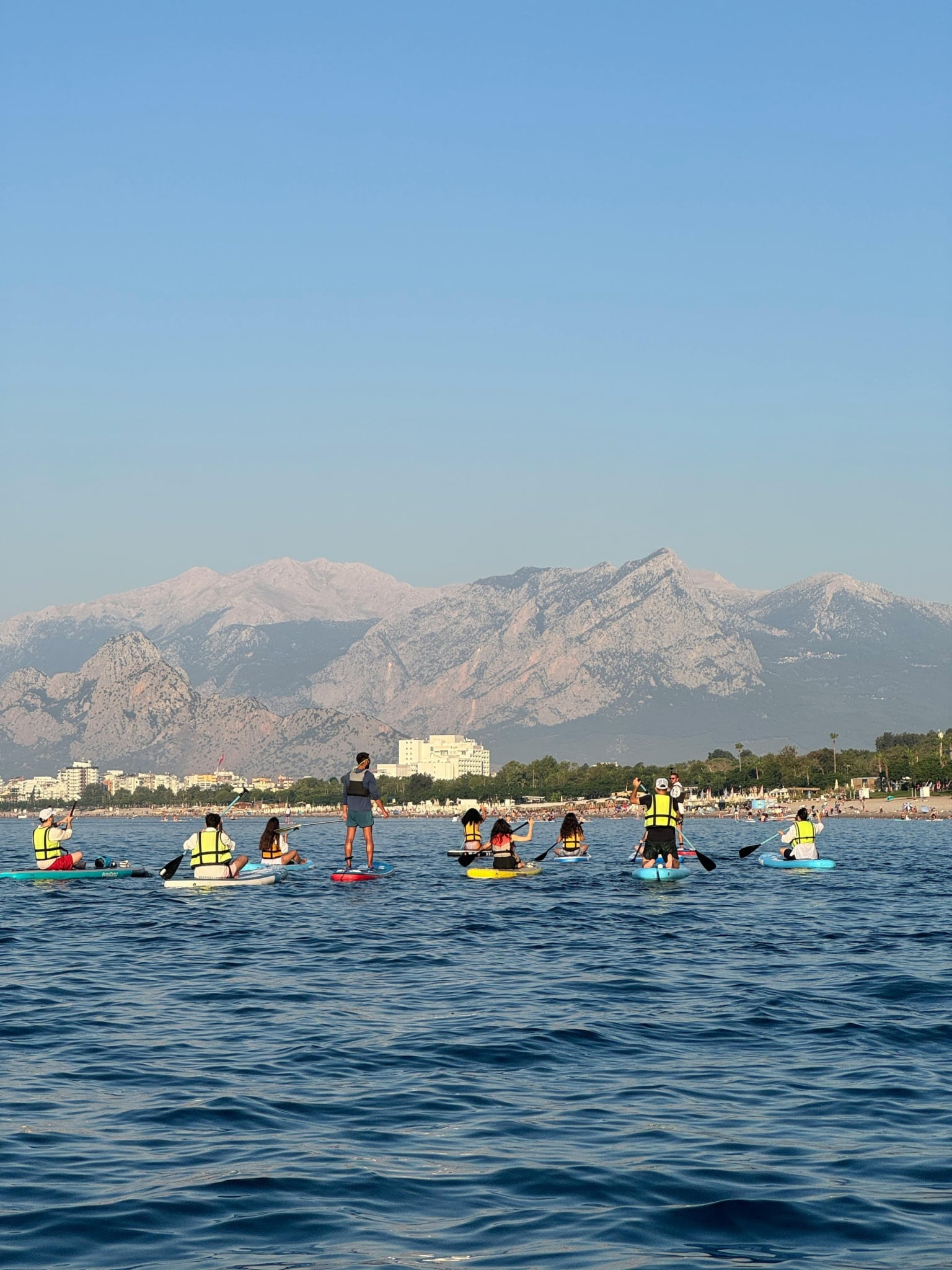 Efficient Group Travel to Points of Interest Near Independence